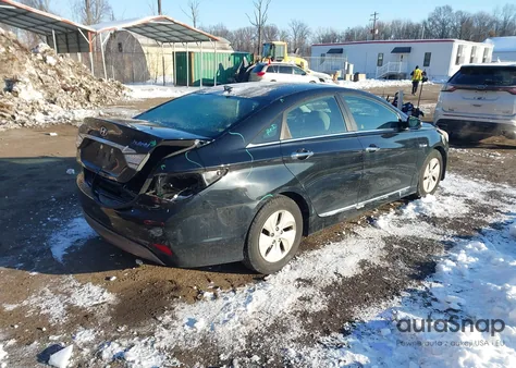 2015 Hyundai Sonata Hybrid from USA, damaged, VIN KMHEC4A42FA139292